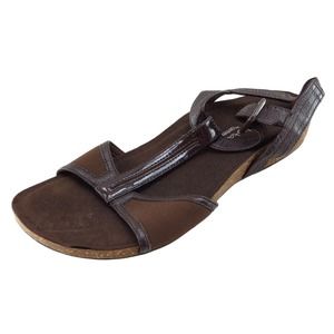 Sandalistas by Aetrex Size 8.5 M Brown‎ Gladiator Leather Women Sandals